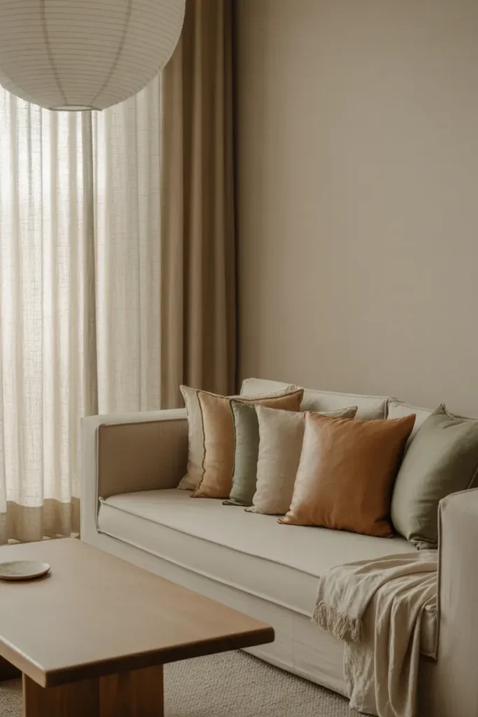 Japandi Minimal Cushions