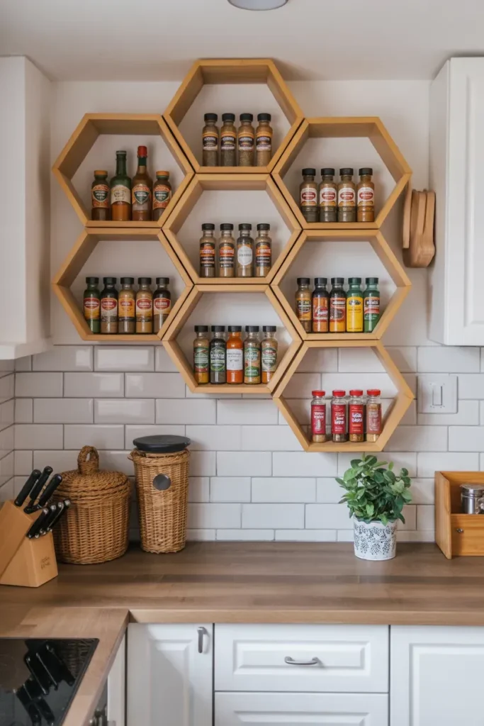Kitchen Spice Display