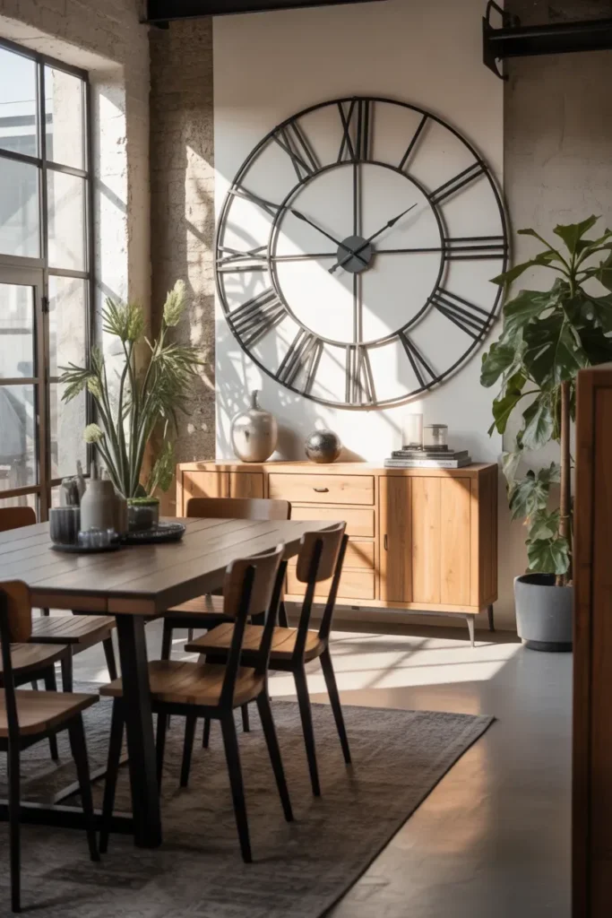 Large Round Clock