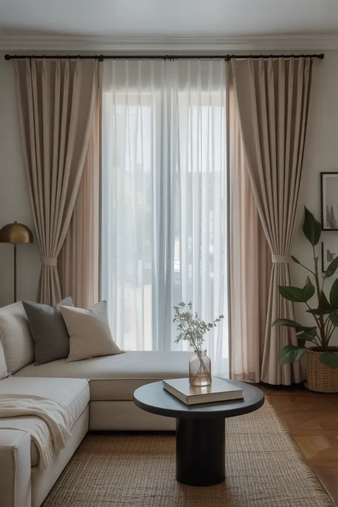 Layered Curtain Styling