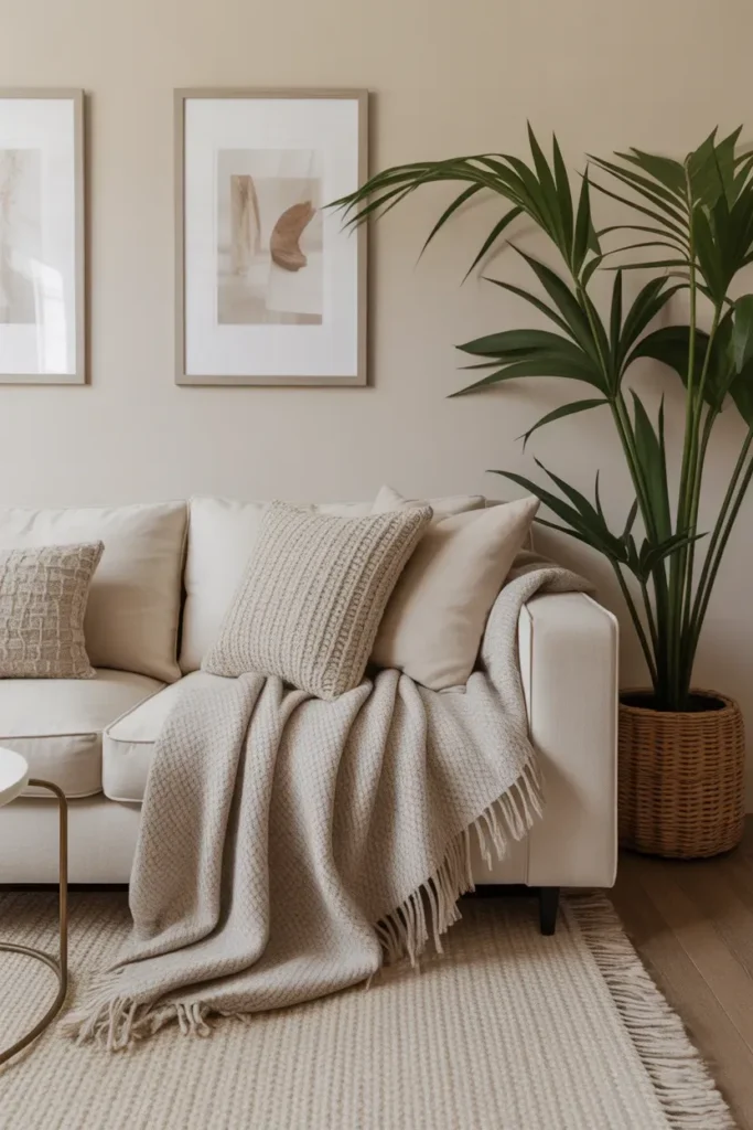Layered Throw Textiles