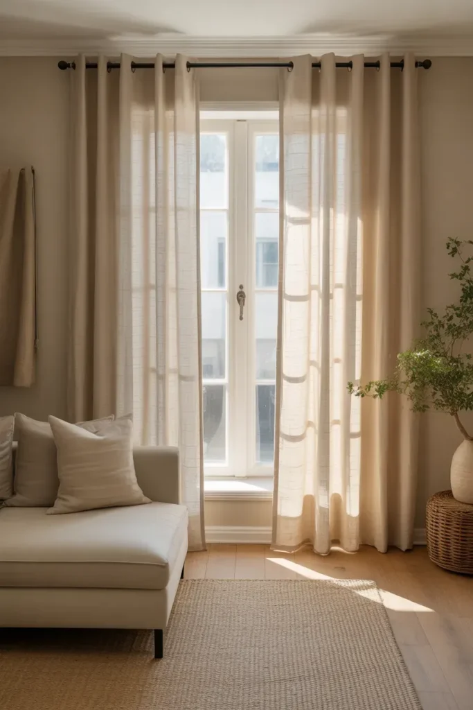 Linen Curtain Layers