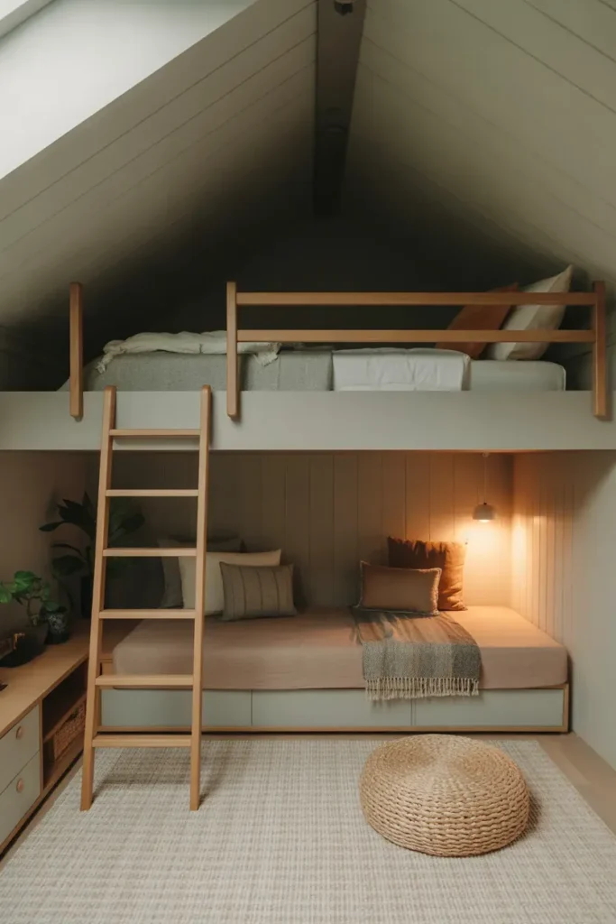 Loft Bed with Seating
