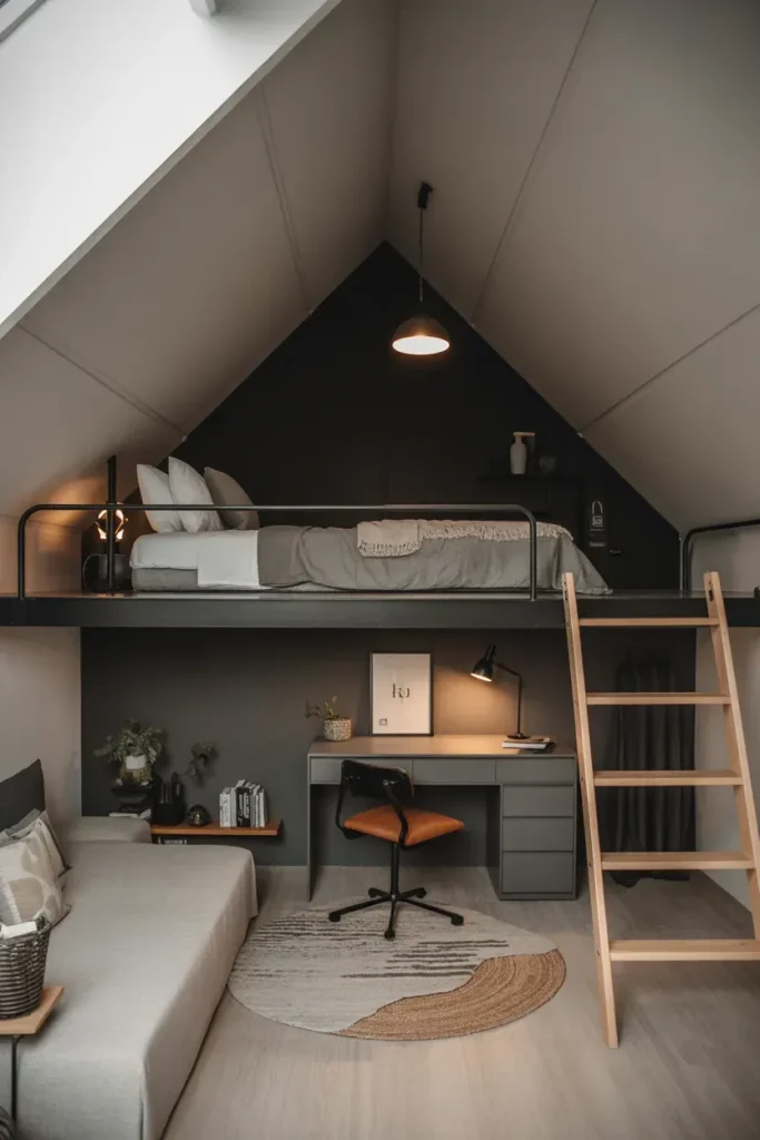 Lofted Sleeping Area