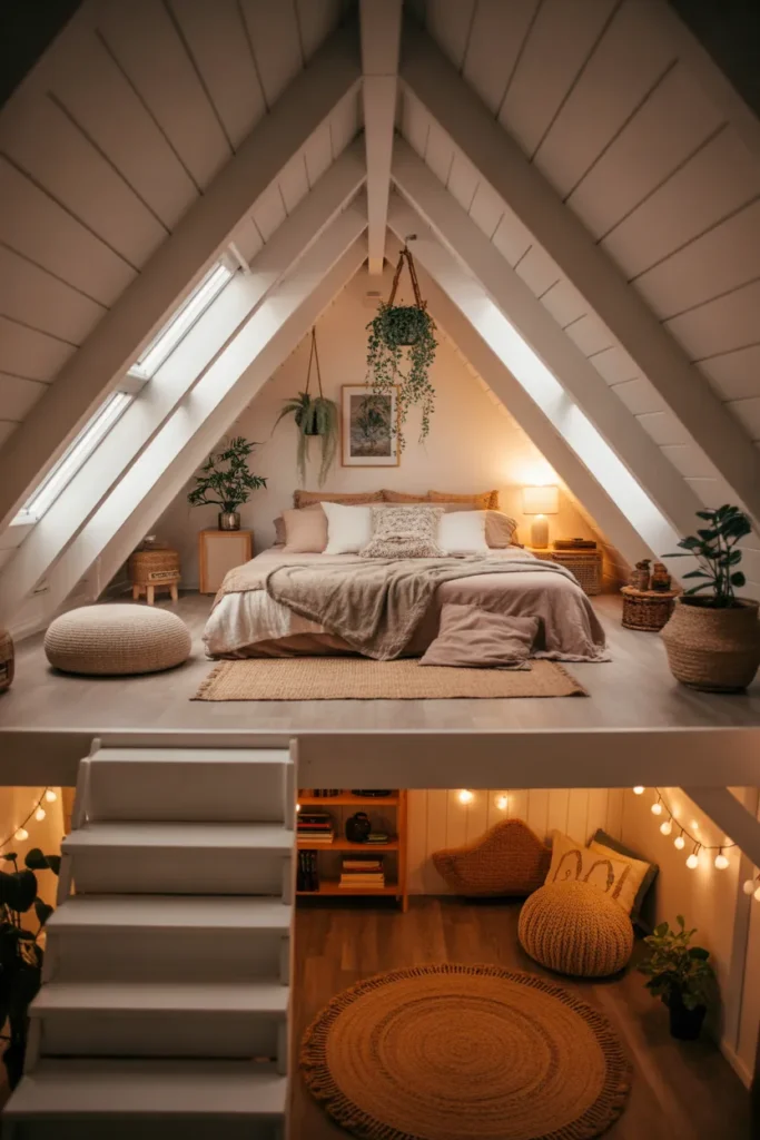 Lofted Sleeping Area