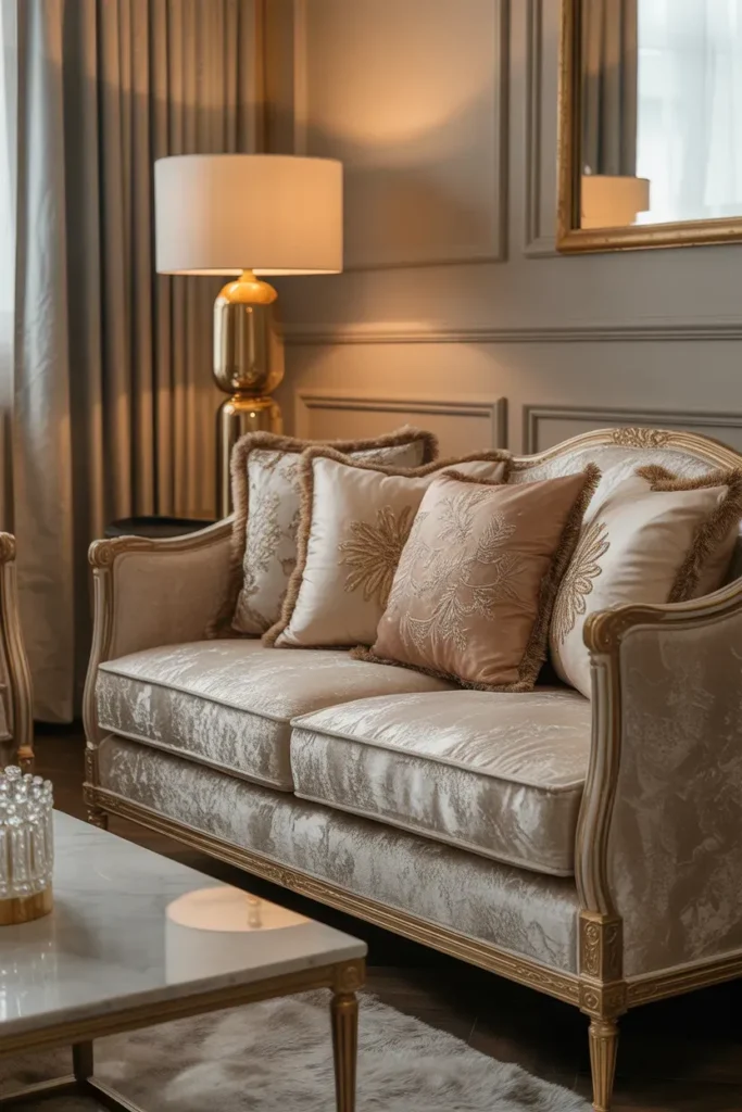 Luxury Metallic Accents