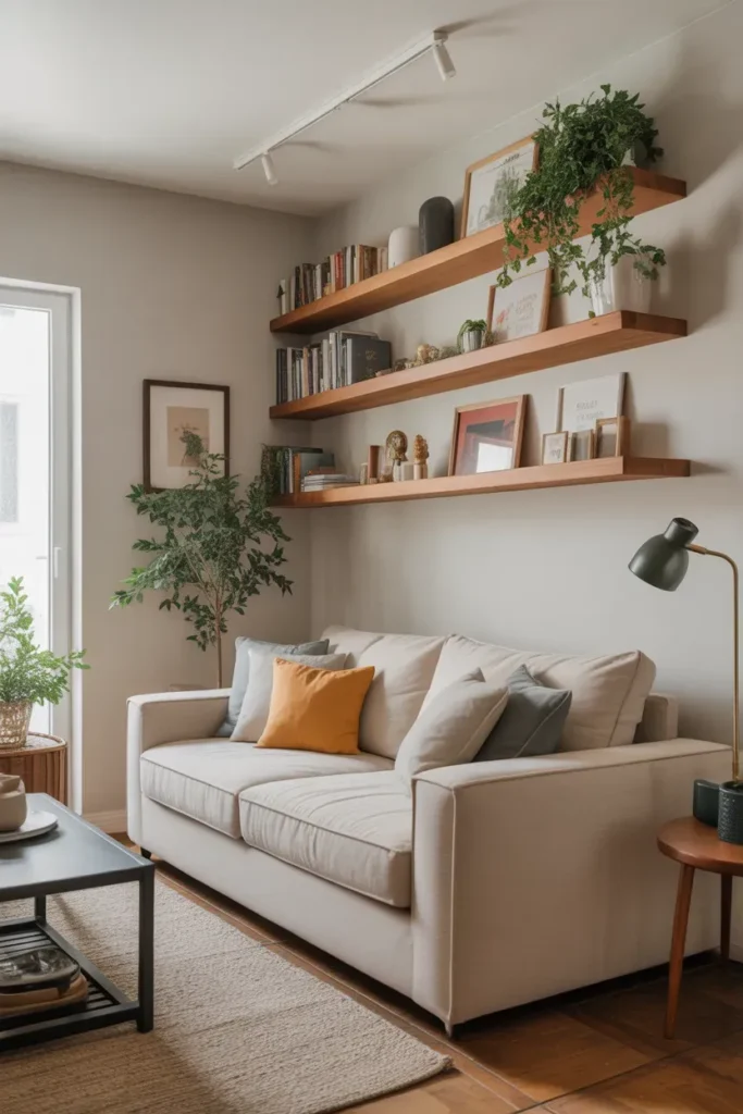 Minimalist Floating Shelves