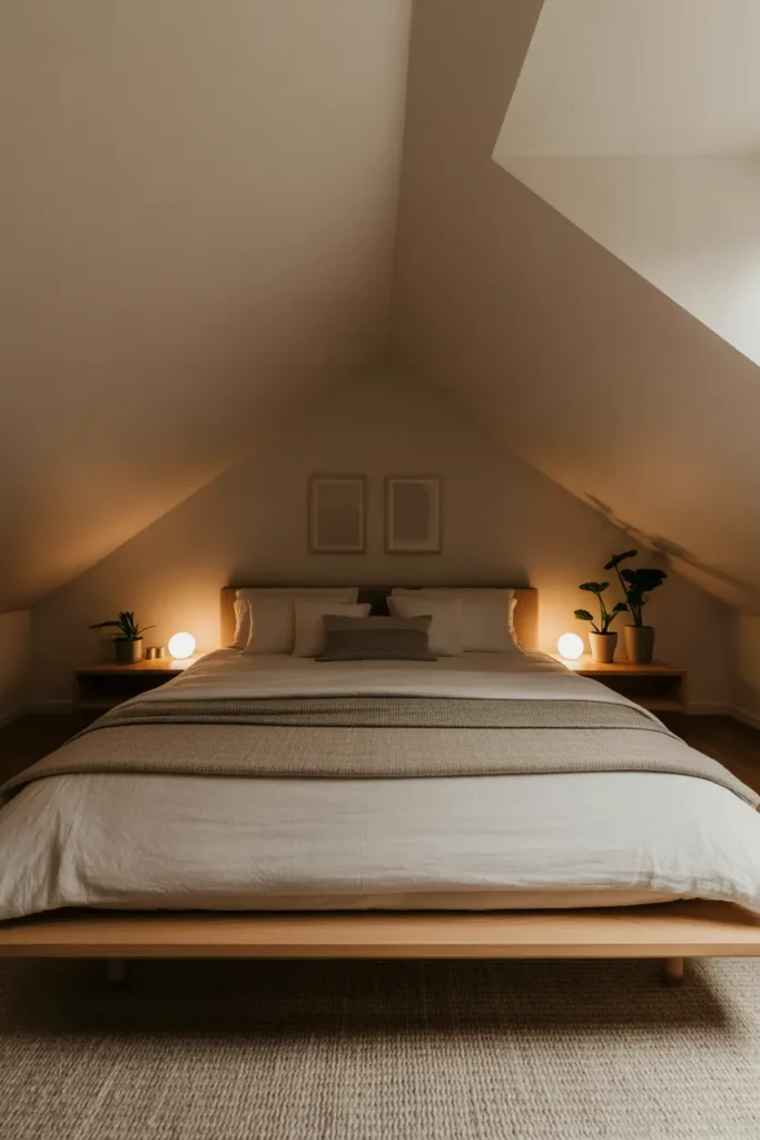 Minimalist Platform Bed