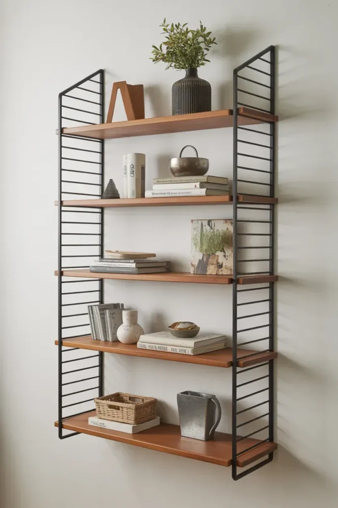 Mixed Material Shelves