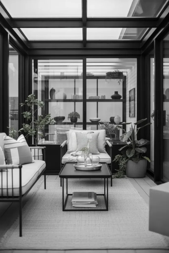 Monochrome Chic Space