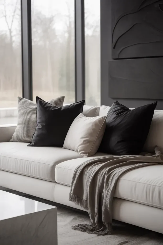 Monochrome Pillow Palette