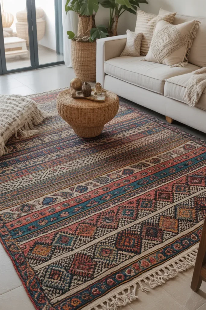 Moroccan Pattern Carpet
