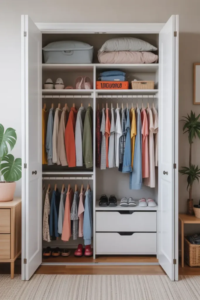 Open Closet Display