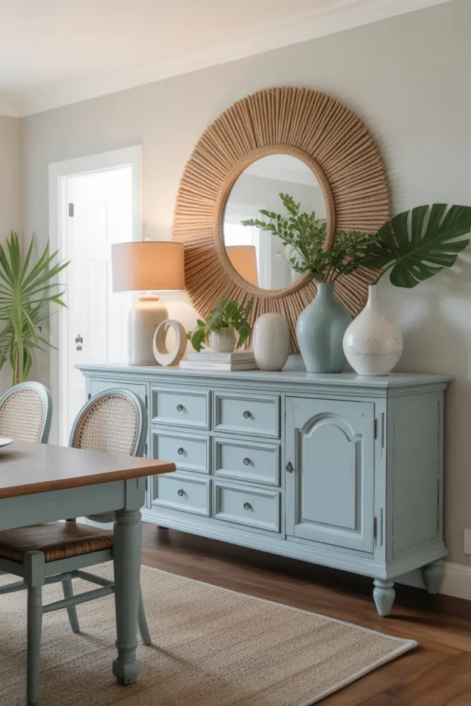 Pale Blue Sideboard