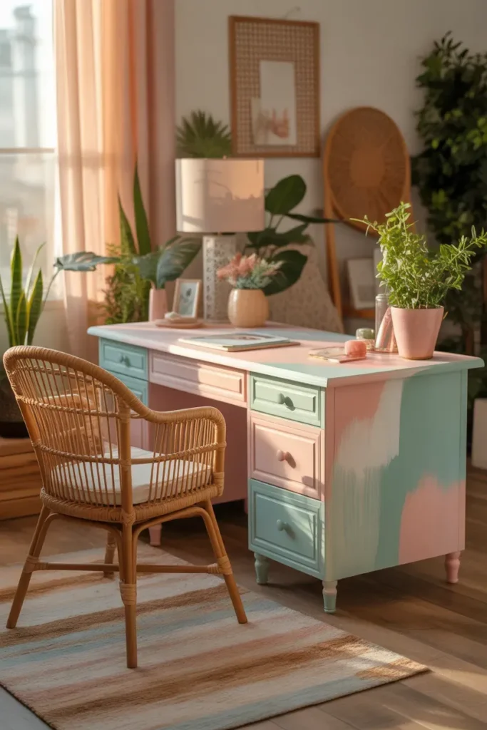 Pastel Desk