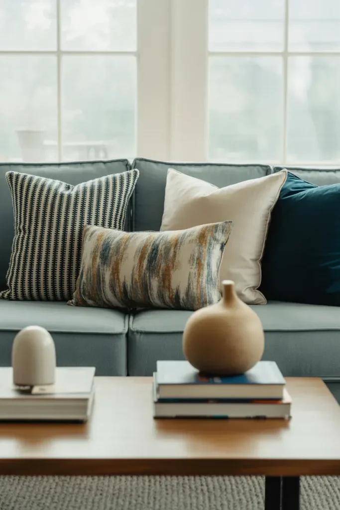 Patterned Pillow Contrast