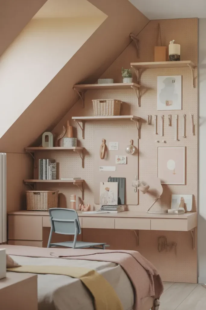 Pegboard Storage Wall