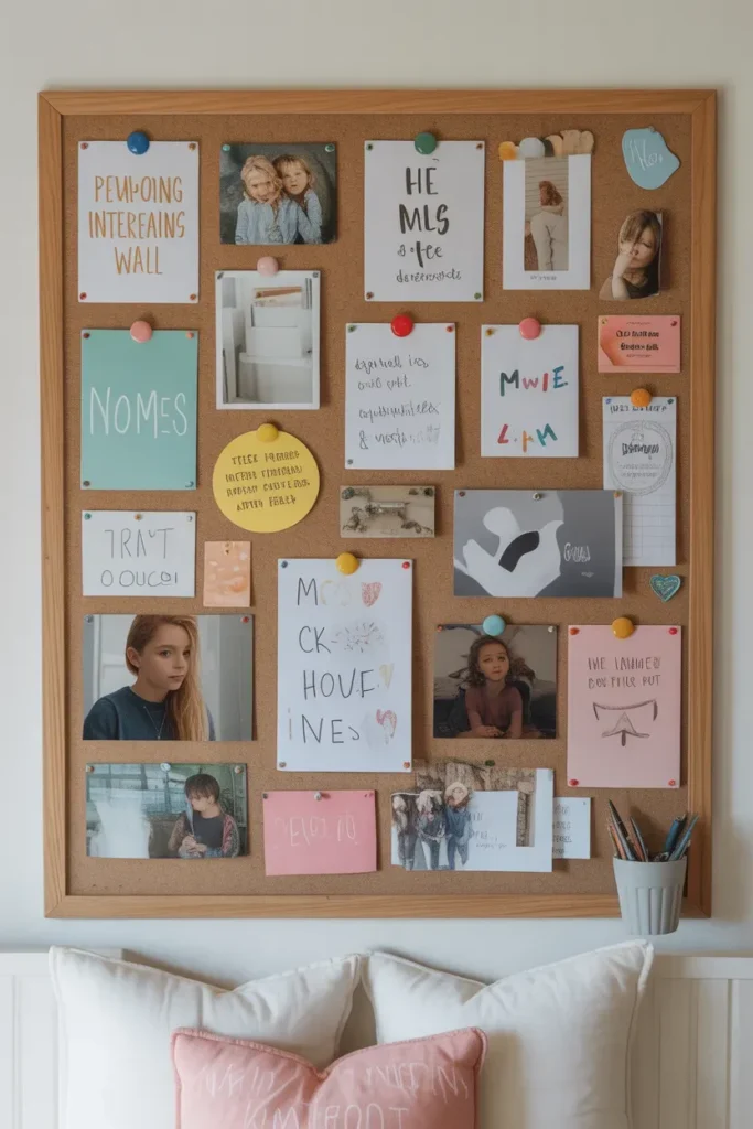 Pinboard Inspiration Wall