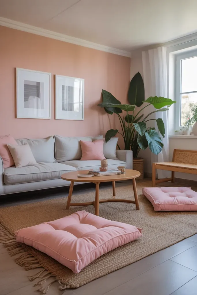 Pink Floor Cushions