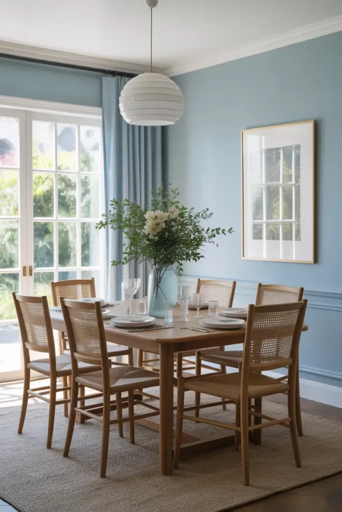 Powder Blue Walls