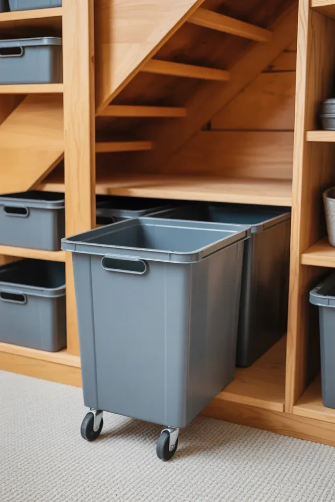 Rolling Storage Bins