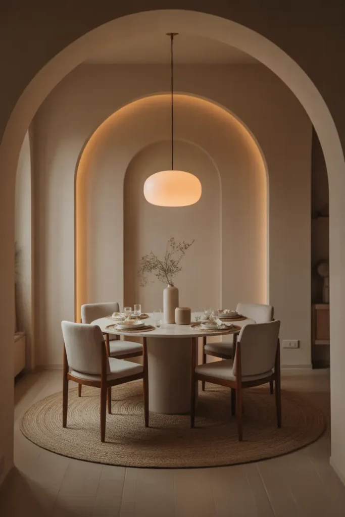 Round Dining Rug