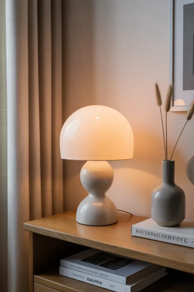 Sculptural Table Lamps