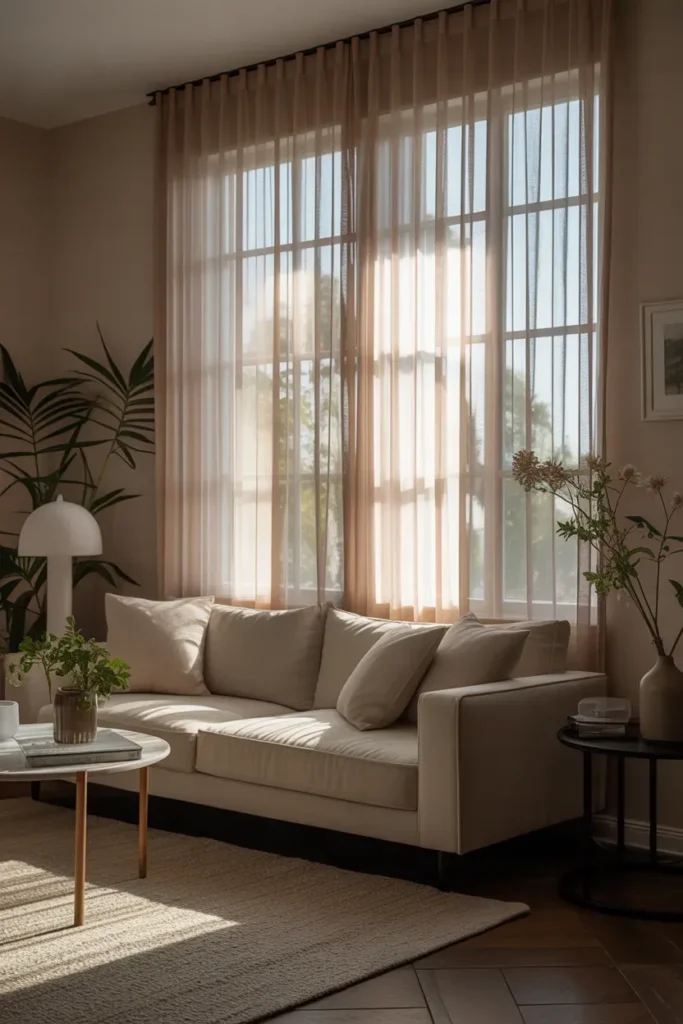 Sheer Layered Panels