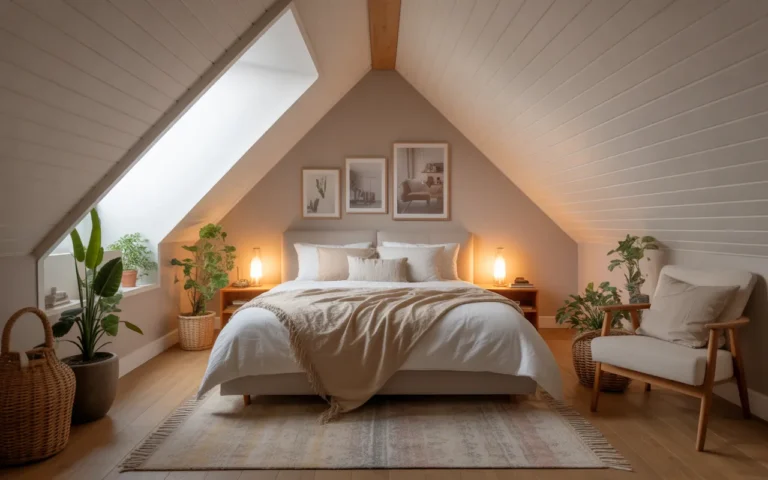 17 Slanted Roof Bedroom Ideas for Dreamy Attic Rooms