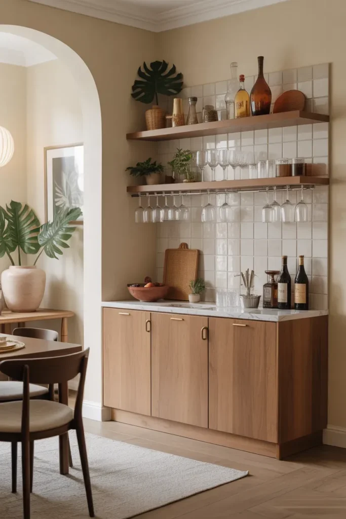 Slim Bar Cabinet