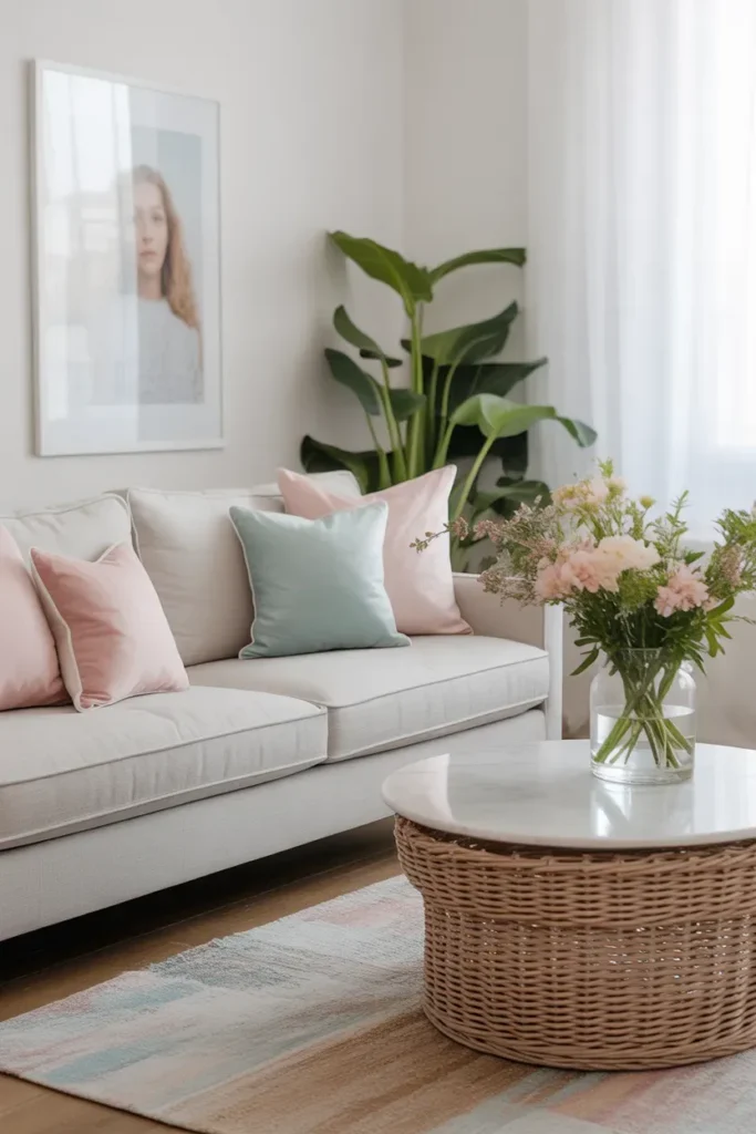 Soft Pastel Cushions