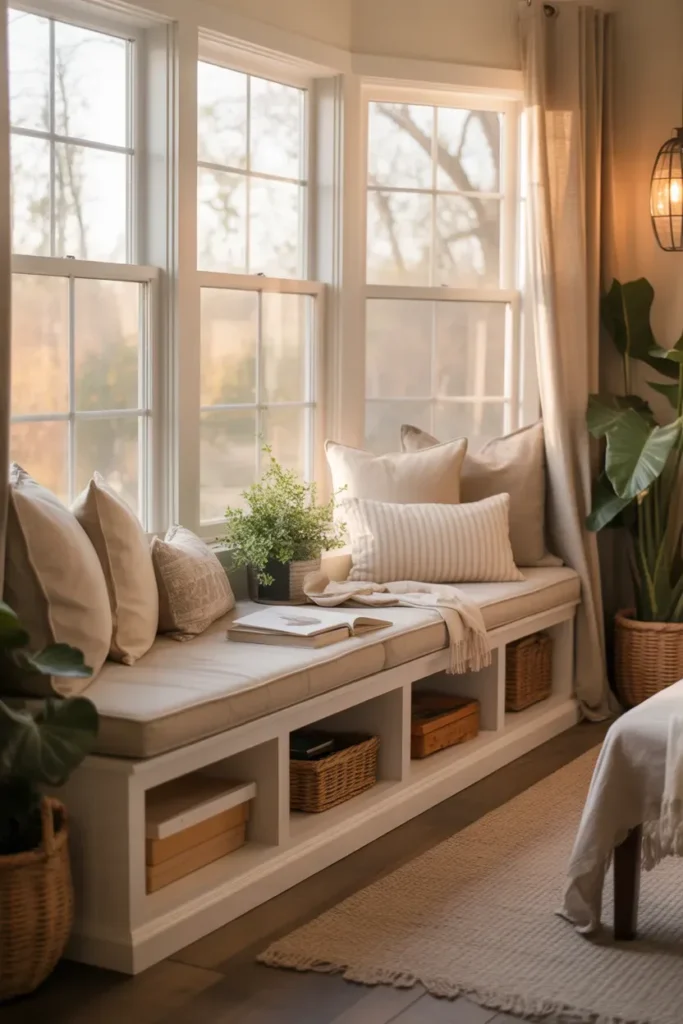 Storage Bench Window Seat