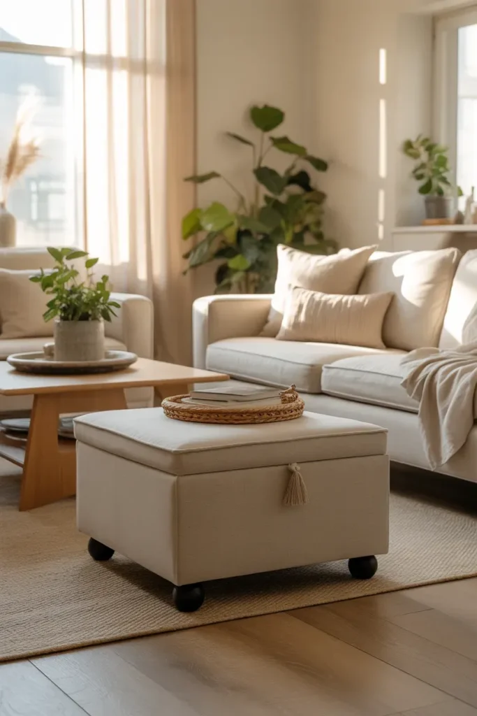 Storage Ottoman Bench