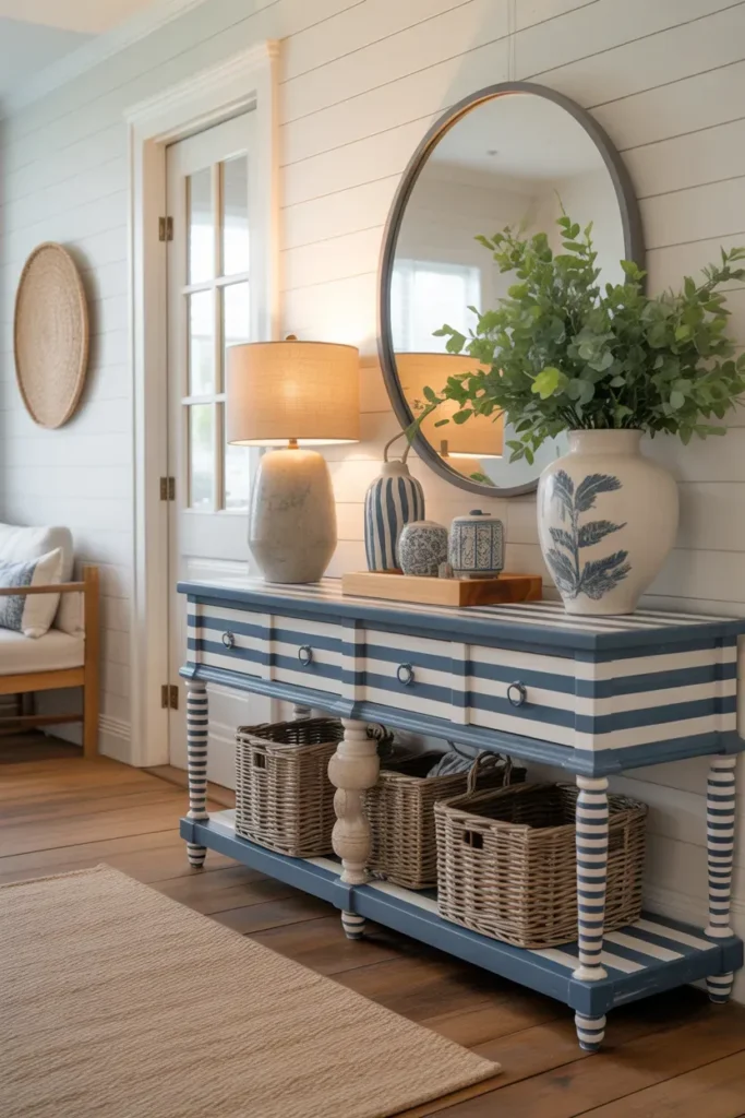 Striped Console