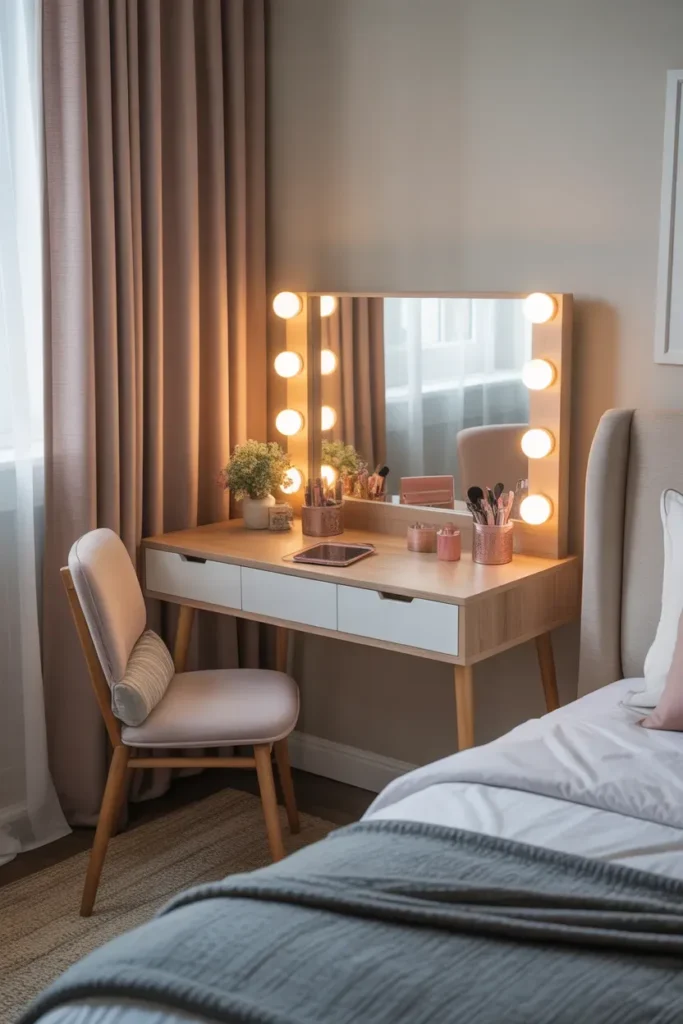 Vanity Corner Setup