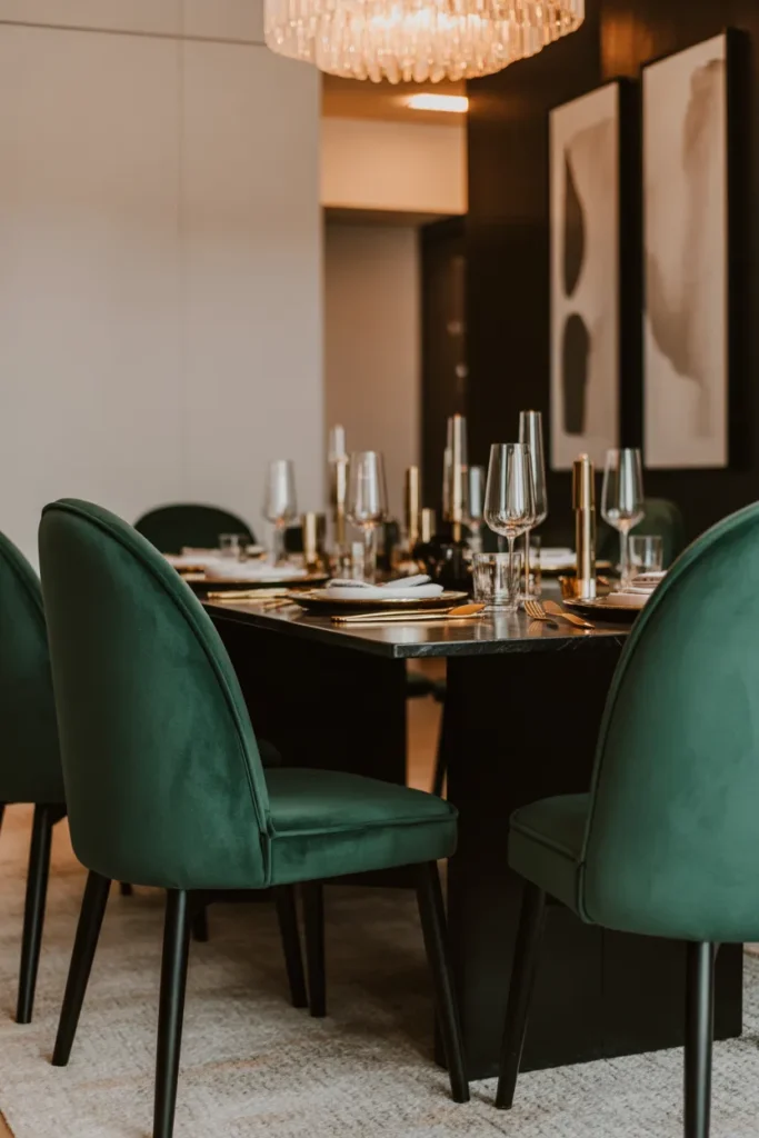 Velvet Dining Chairs