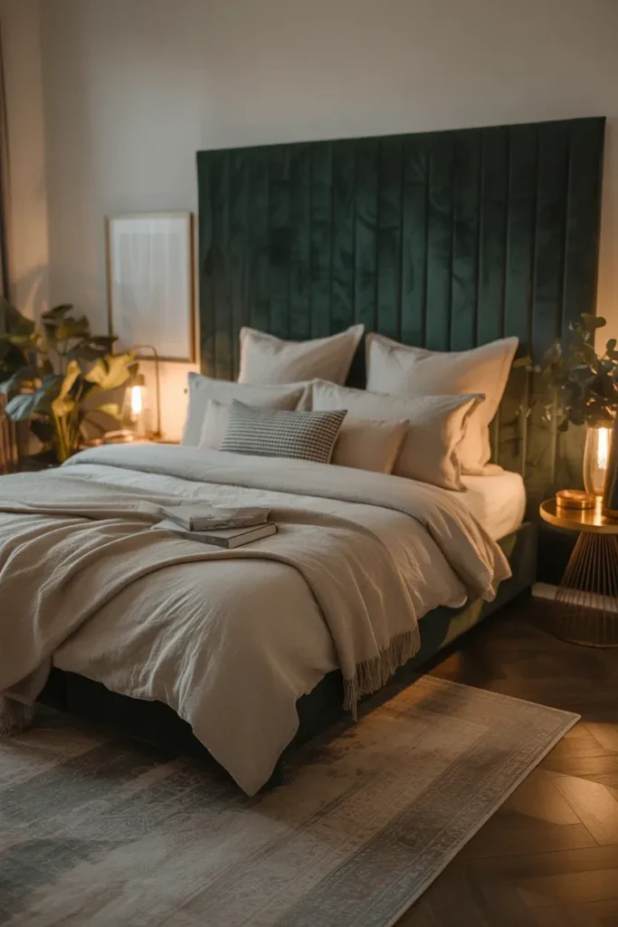 Velvet Headboard