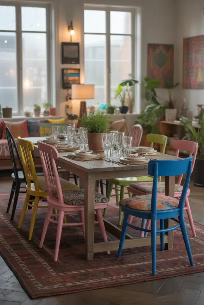 Vibrant Mix Chairs