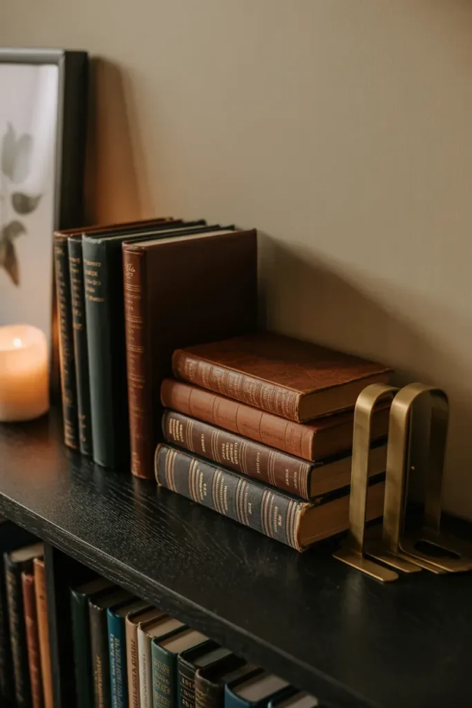 Vintage Bookstack Display
