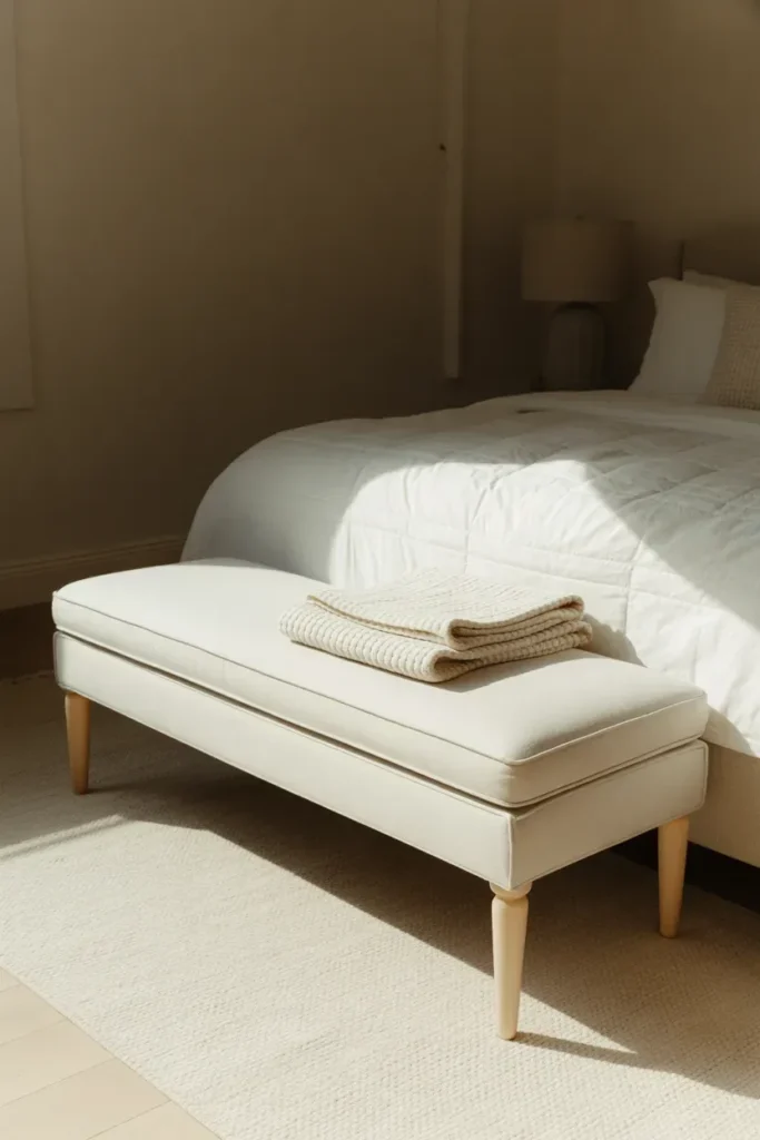 White Bench Styling