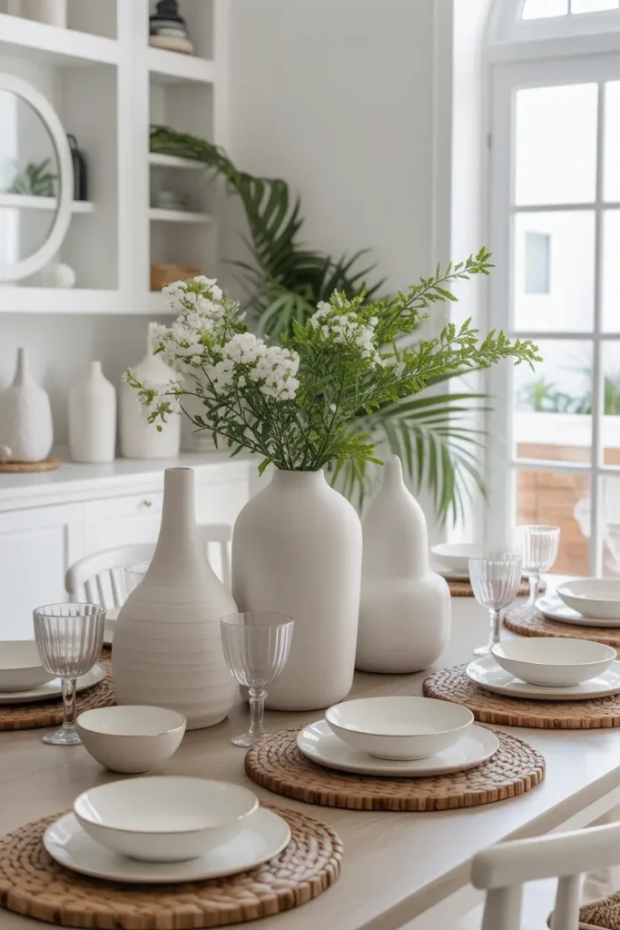 White Ceramic Decor