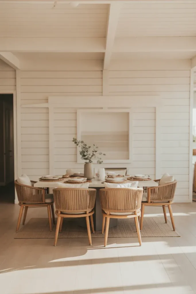 White Shiplap Walls