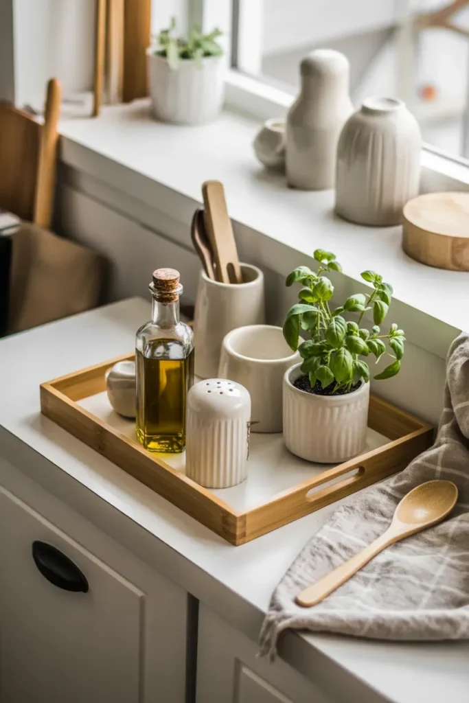 Kitchen Counter Decor