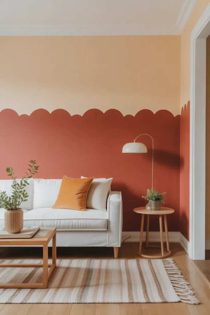 Half Wall Color Block
