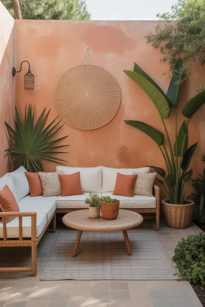 Outdoor Patio Wall