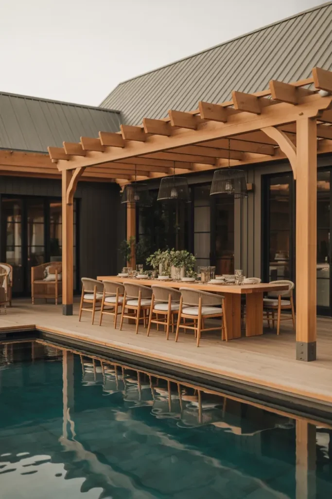 Farmhouse Pool Designs