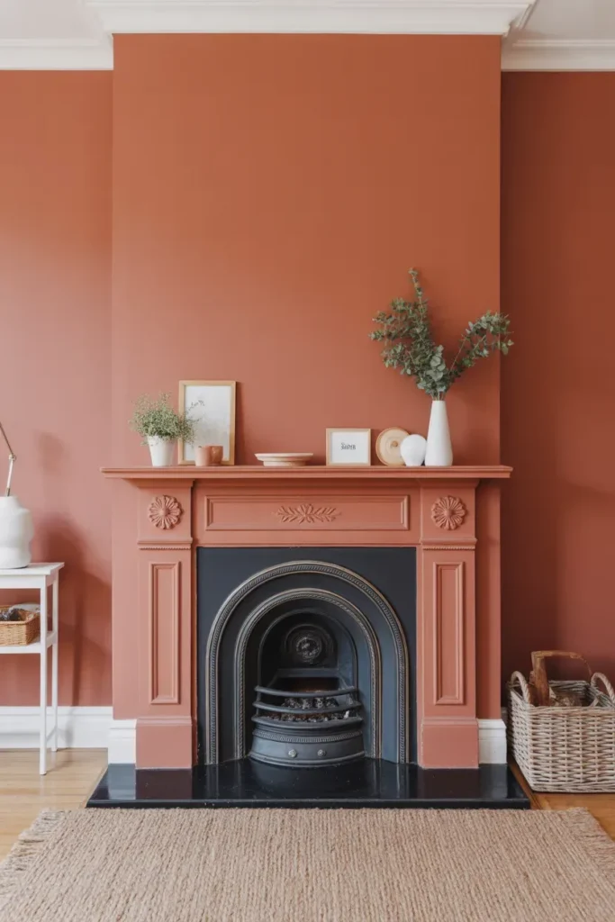 Terracotta Fireplace Surround