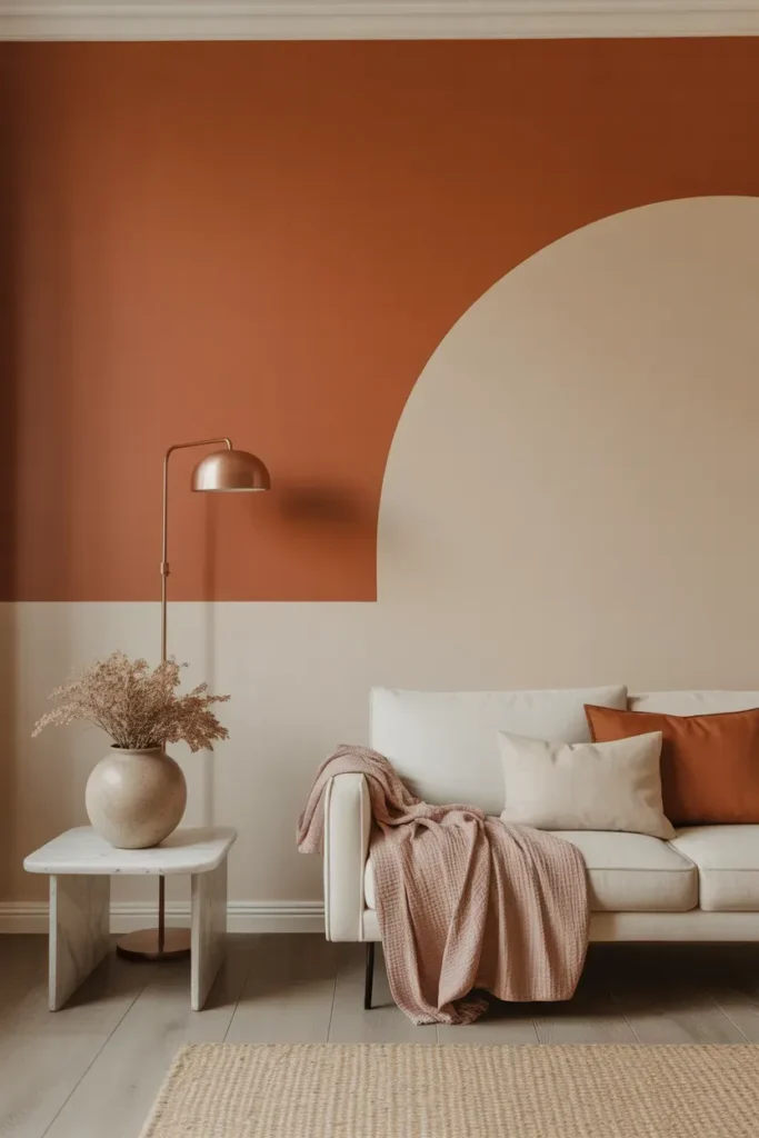 Two Tone Wall Blend