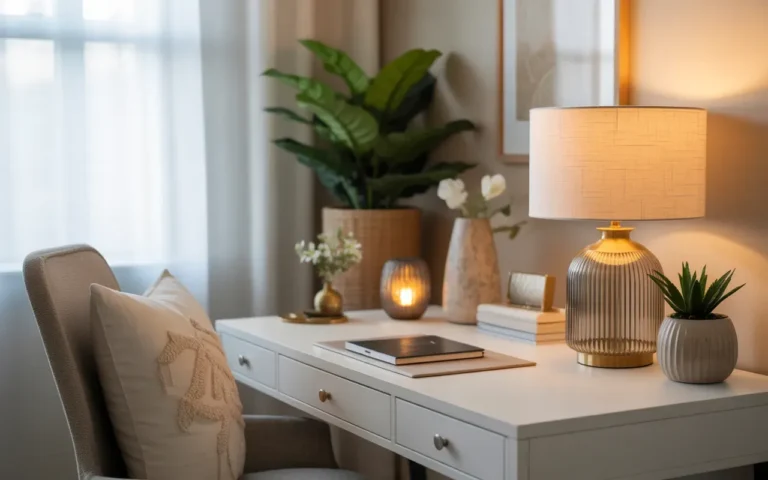 13 Desk Decor Tips That Feel Cozy & Inspiring