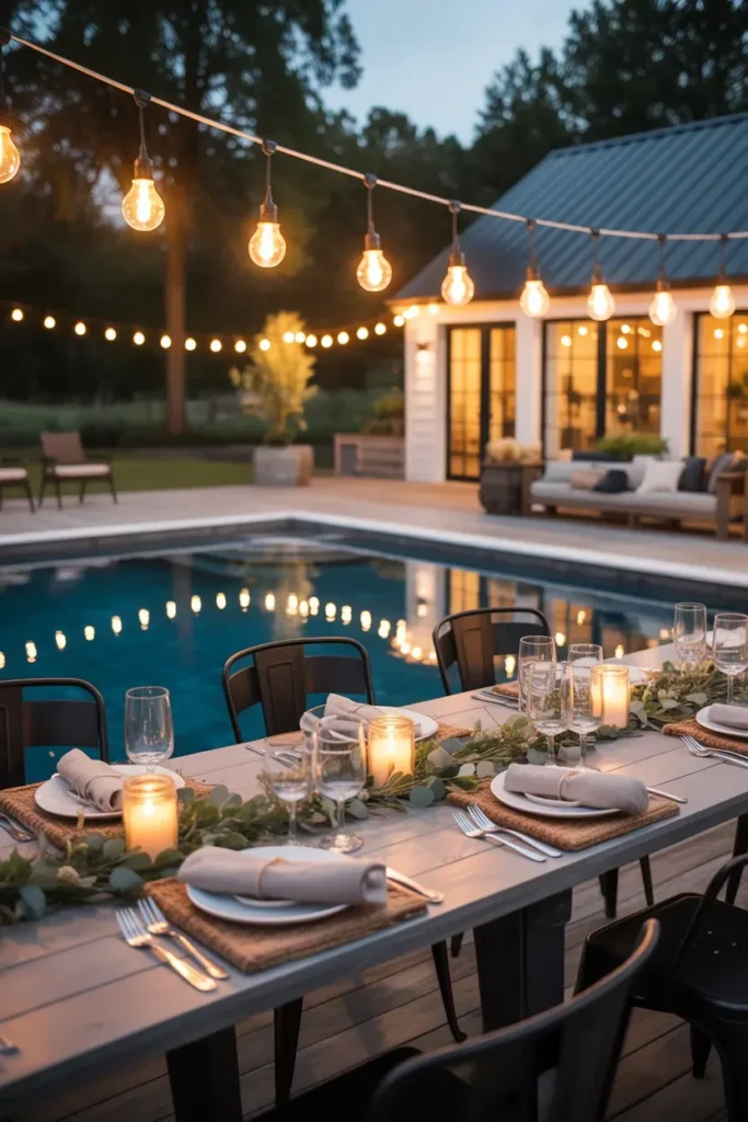 Farmhouse Pool Designs